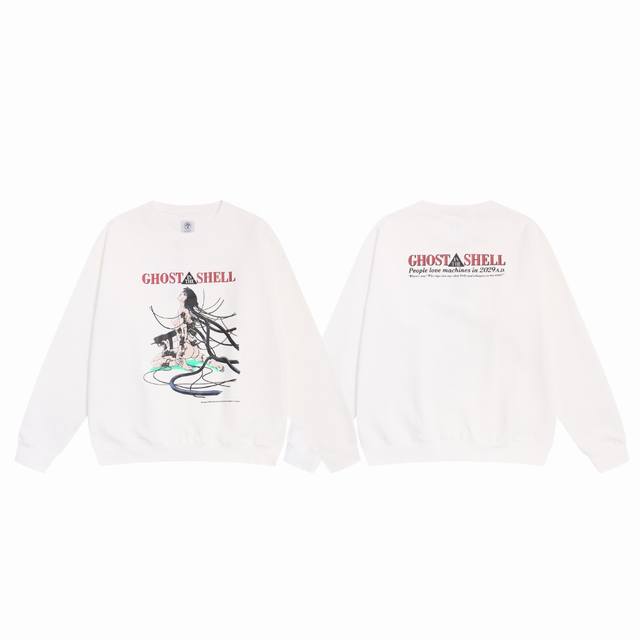 Saint Michael Ghost in the Shell Motoko Kusanagi Anime Character Print Retro Vin