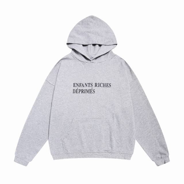 Erd Melancholy Rich Second Generation Slogan Retro Washed Splatter Paint Undamag