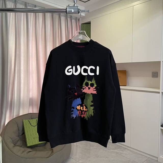 Gucc*2025 Autumn/Winter New Style Personalized Letter Logo Print Custom Fabric 4