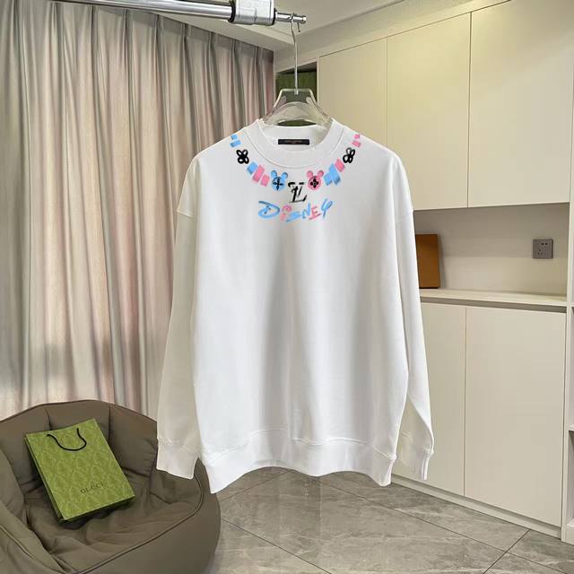 Lv*2025 Autumn/Winter New Style Personalized Letter Logo Print Custom Fabric 400