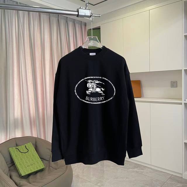 Burberry 2025 Autumn/Winter New Arrival Letter Logo Horse Print Custom Fabric 40