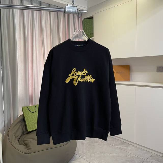 Lv*2025 Autumn/Winter New Arrival, Gold Thread Embroidered Letter Logo, Custom F