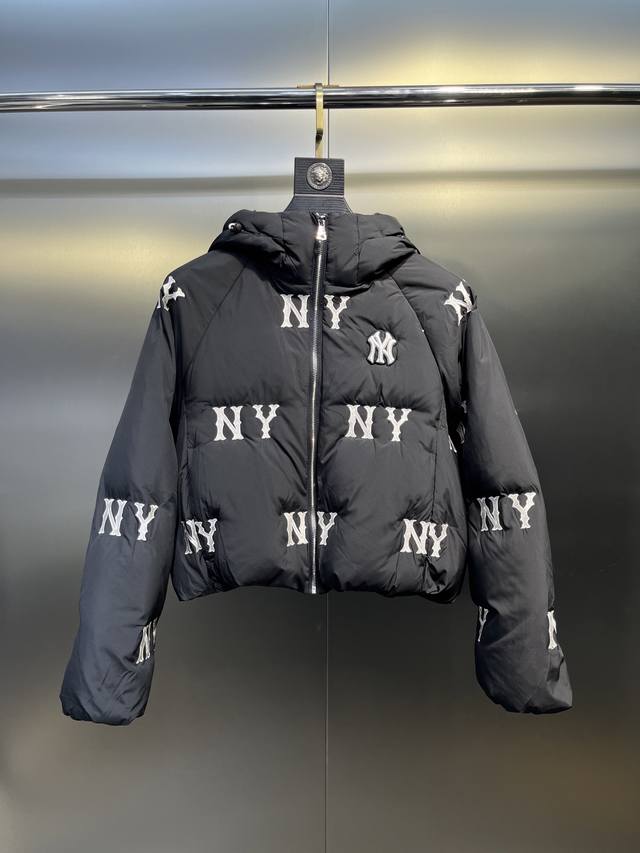 Mlb New York Yankees Yu Shuxin Poster Style All-over Print Loose Puffer Jacket C
