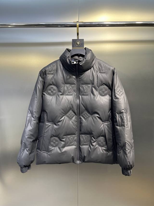 Louis Vuitton LV All-over Print Down Jacket A high-quality Louis Vuitton LV Fall