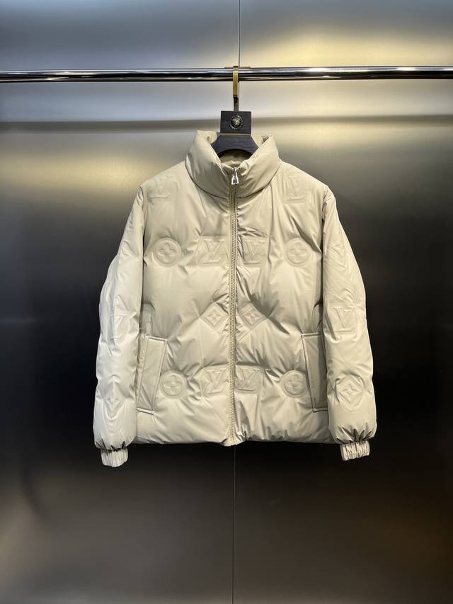 Louis Vuitton LV All-over Print Down Jacket A high-quality Louis Vuitton LV Fall