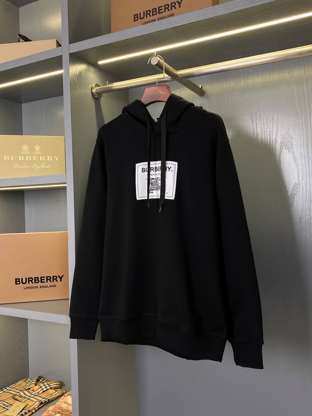 Prorsum Large Label Cotton Hoodie Burberry Top-Selling Item, Store Treasure, In