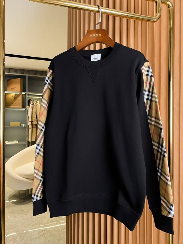 Vintage Check Patchwork Cotton Loose Sweatshirt - Burberry's top-selling item, a