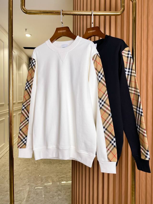 Vintage Check Patchwork Cotton Loose Sweatshirt - Burberry's top-selling item, a