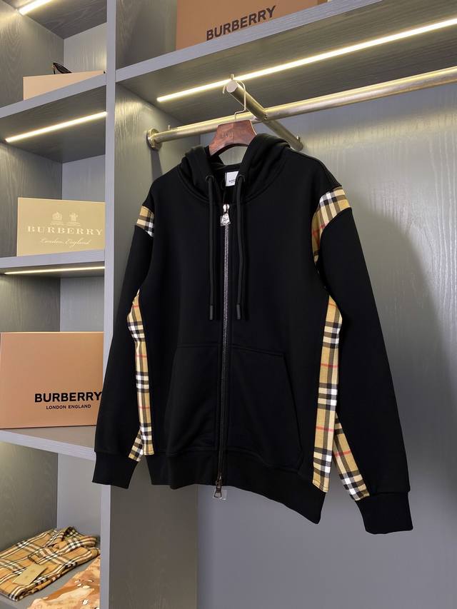 Vintage Check Cotton Loose-fitting Zip-up Hoodie - Burberry's top-selling item,