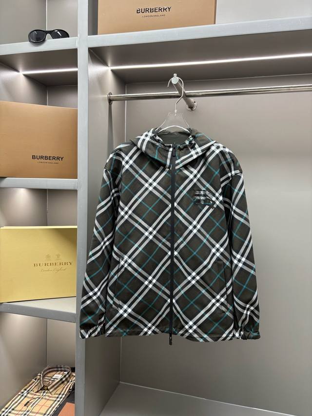 Burberry Check Equestrian Reversible Jacket. A top-selling Burberry item, this r