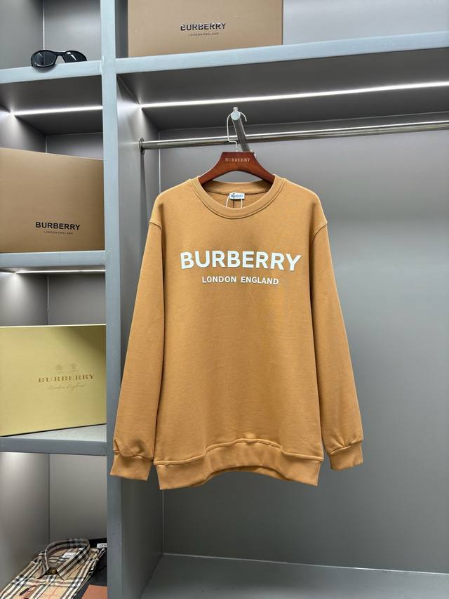 Burberry Logo Print Cotton Crew Neck Sweatshirt. A top-selling Burberry item, a