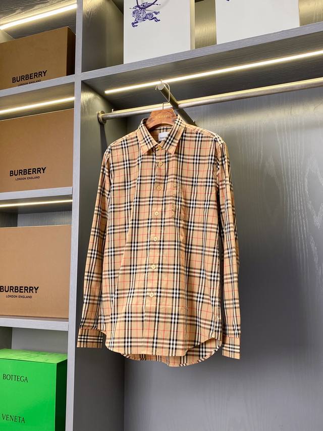 Burberry Plaid Cotton Shirt - Available through Ddd's top Burberry channel, sim