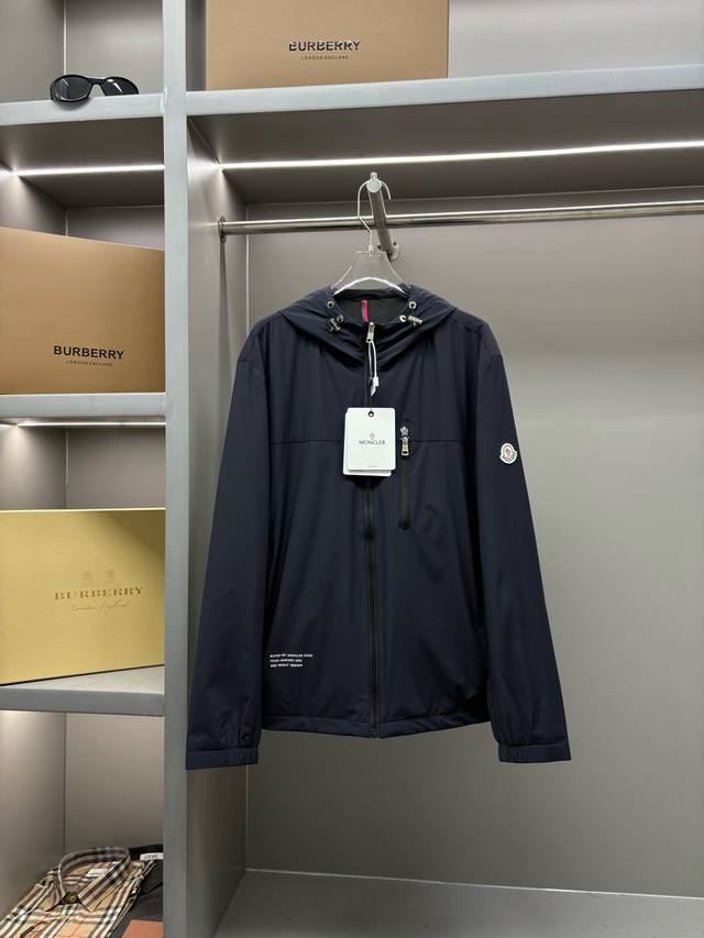 Moncler New Letter Thin Cotton Jacket. Original fabric and accessories, same sty