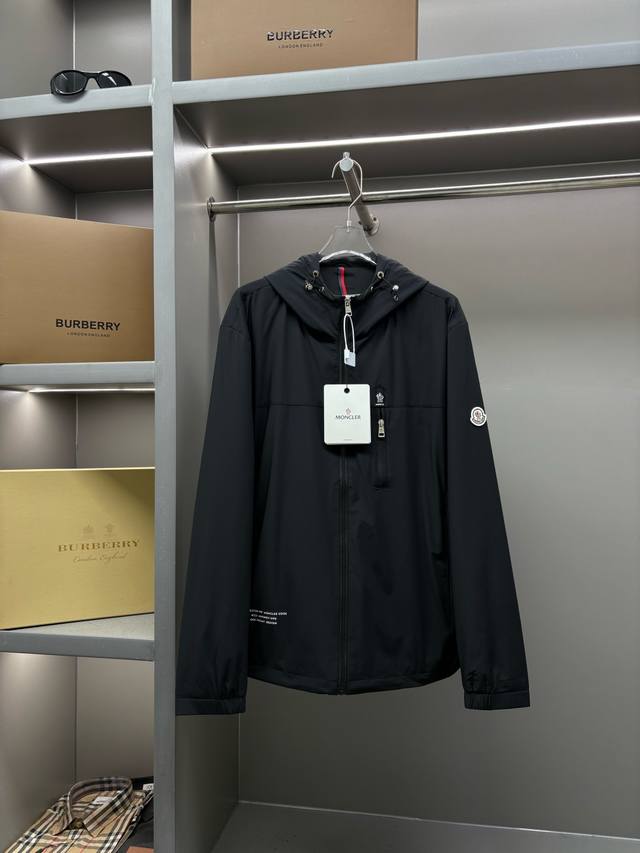 Moncler New Letter Thin Cotton Jacket. Original fabric and accessories, same sty