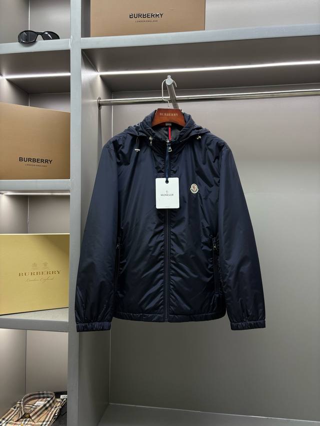 Moncler New Letter Thin Cotton Jacket. Original fabric and accessories, same sty