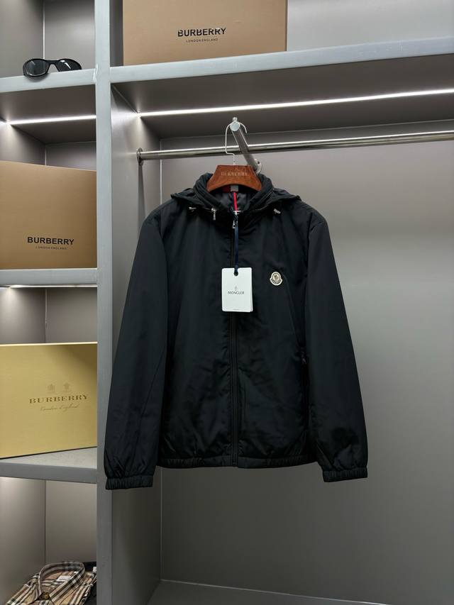 Moncler New Letter Thin Cotton Jacket. Original fabric and accessories, same sty