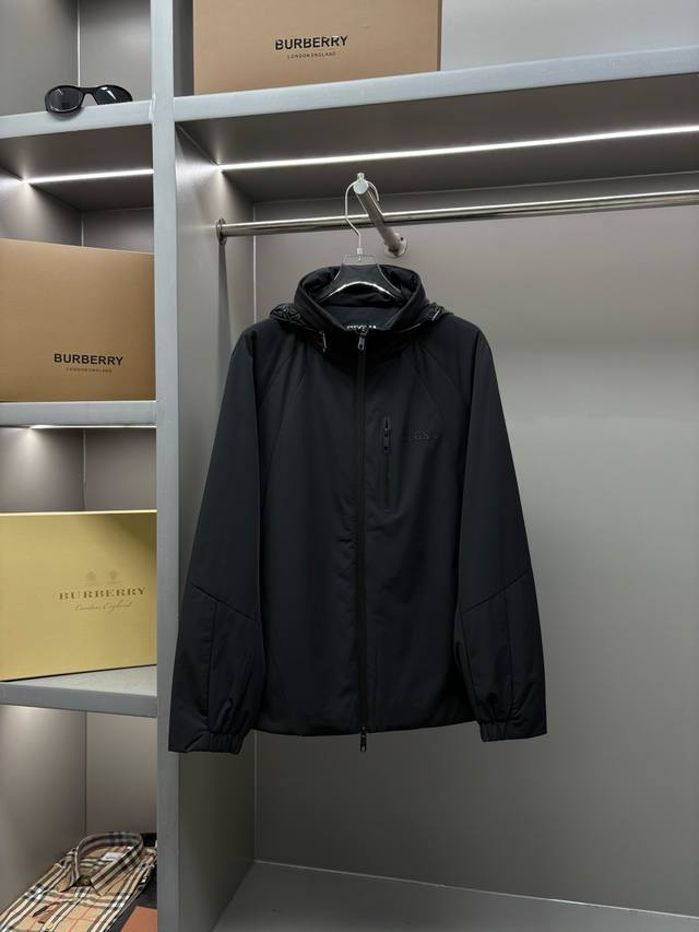 Zegna New Letter-Patterned Thin Cotton Jacket. Original fabric and accessories,
