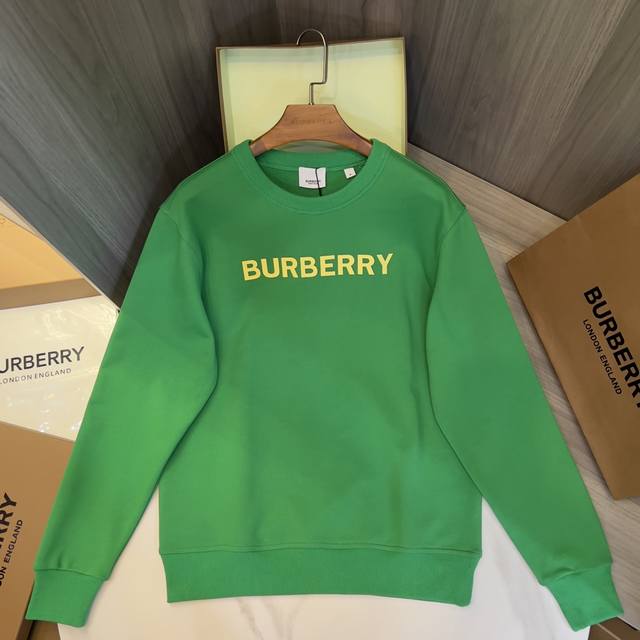 Burberry Logo Print Cotton Crew Neck Sweatshirt. A top-selling Burberry item, a