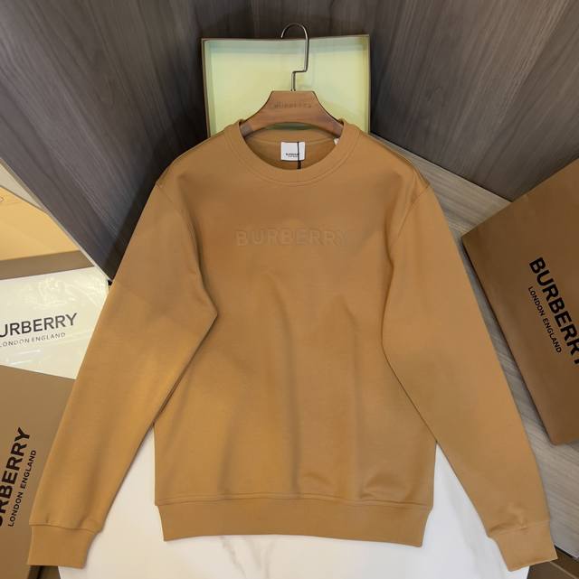 Burberry Logo Print Cotton Crew Neck Sweatshirt. A top-selling Burberry item, a