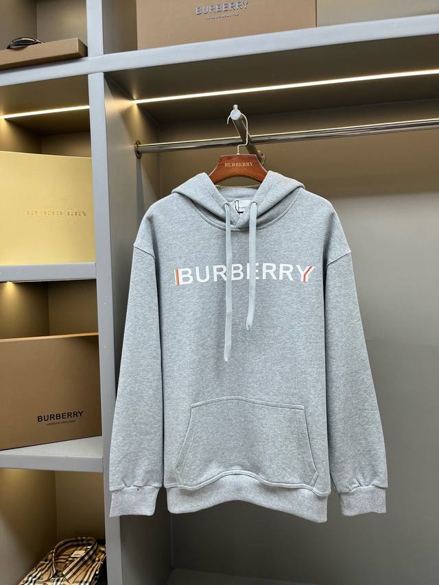 Burberry Micro-logo Overlap Print Hoodie - A belated gem! Released simultaneousl