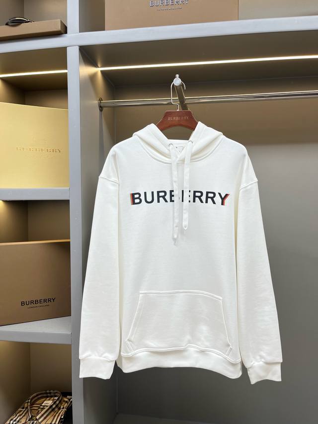 Burberry Micro-logo Overlap Print Hoodie - A belated gem! Released simultaneousl