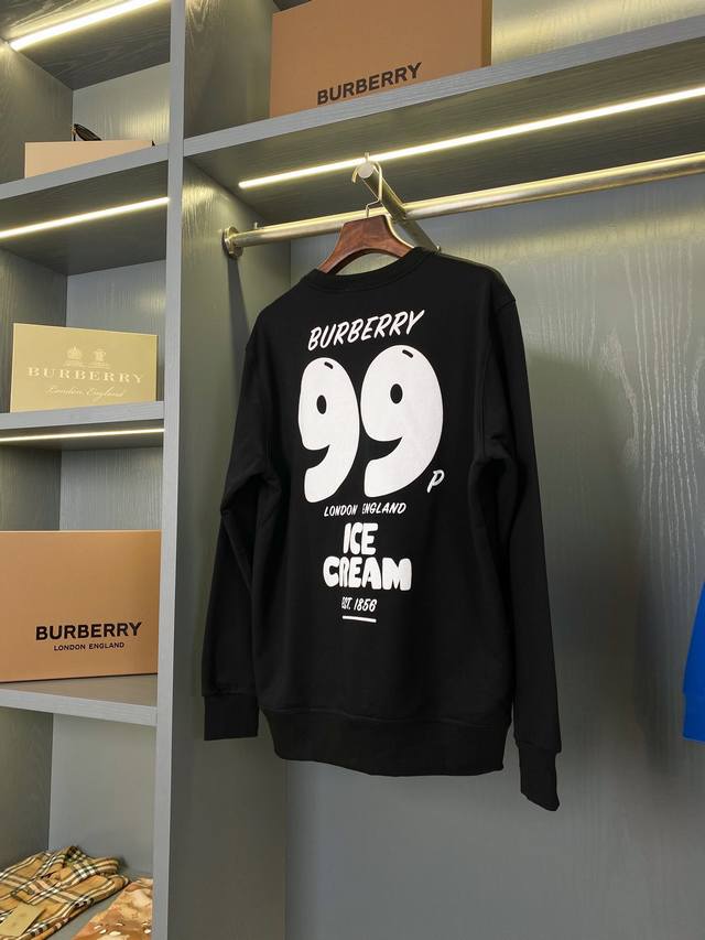 Ice Cream Print Cotton Crew Neck Sweatshirt - Burberry's top-selling item, a sto