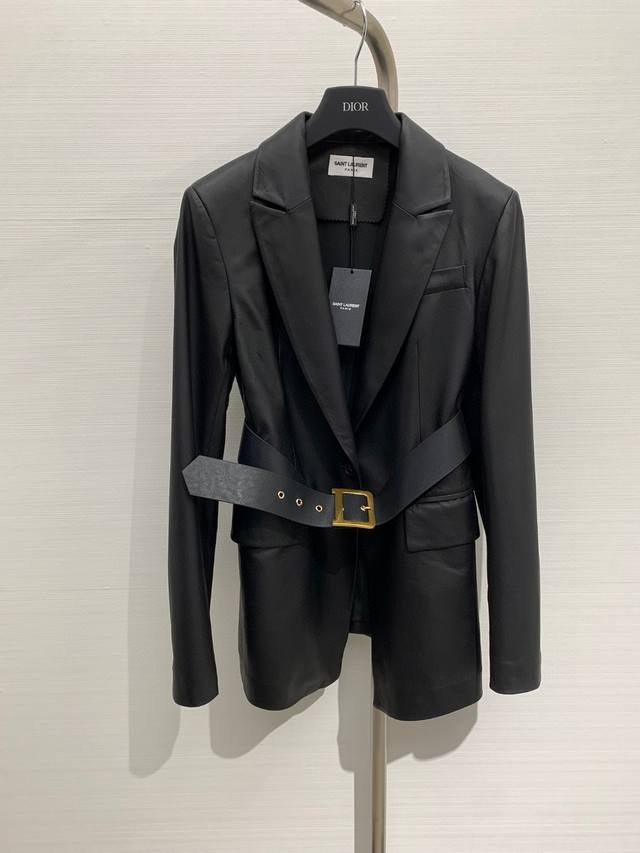 Classic best-selling top-grade sheepskin high-end leather suit. The three-dimens