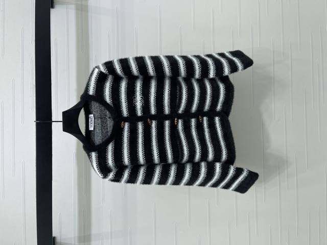 New Arrival! High-Quality Original Loew*2025 Early Autumn Collection! Fuzzy Stri