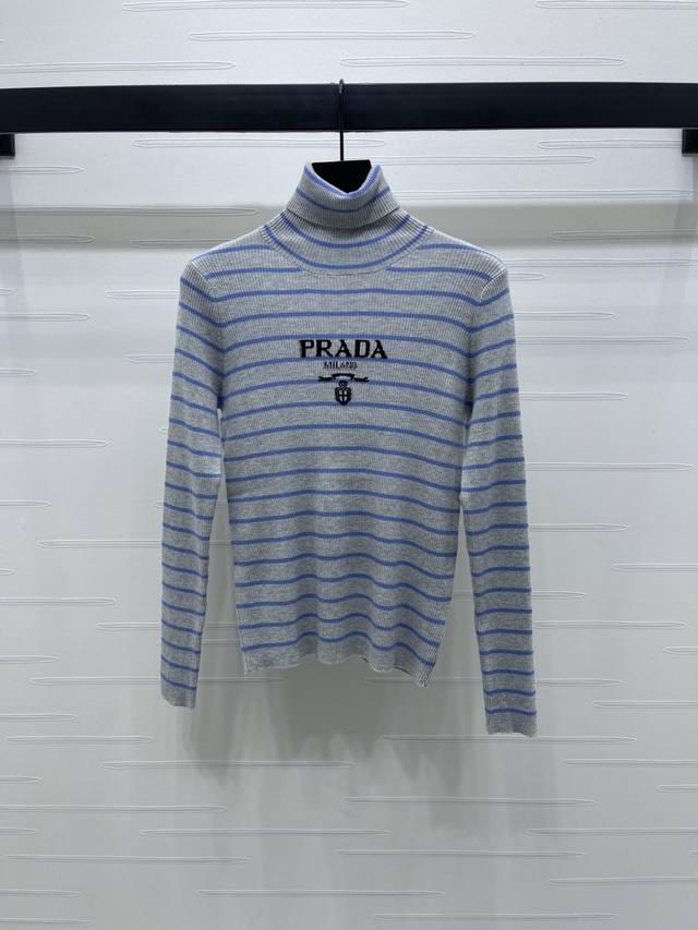 New Arrival! High-Quality Original Prad* 2025 Early Autumn Collection! High-Neck