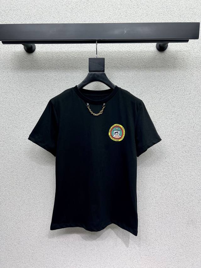 L Family Series Cat Print Short-Sleeve T-Shirt. High-density, fashionable, sport