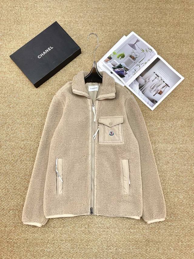 New Moncler coat, with a soft, plush lining like petting a cat, and an oversized