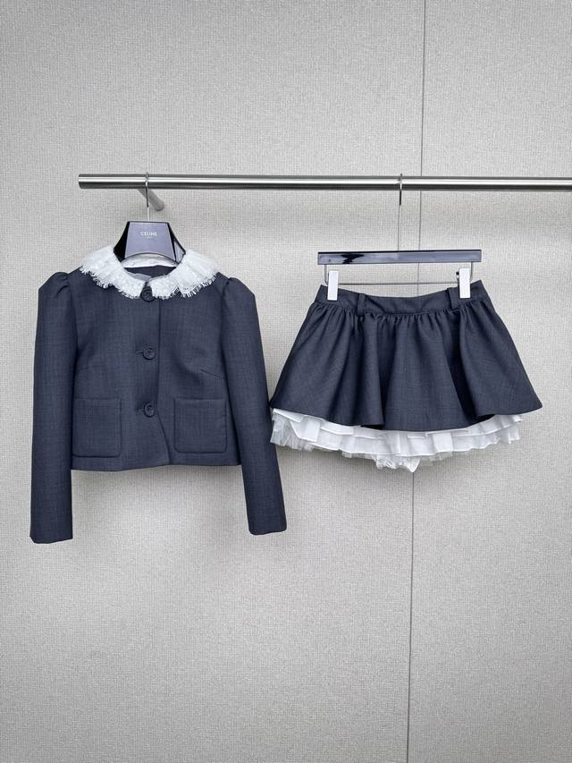 Jorya 2025 Autumn New Arrival: The cropped top is incredibly sweet and youthful,