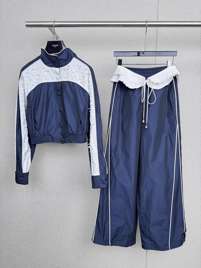 Lafim 2025 Autumn New Color Block Set "If You Blossom, Butterflies Will Come" A