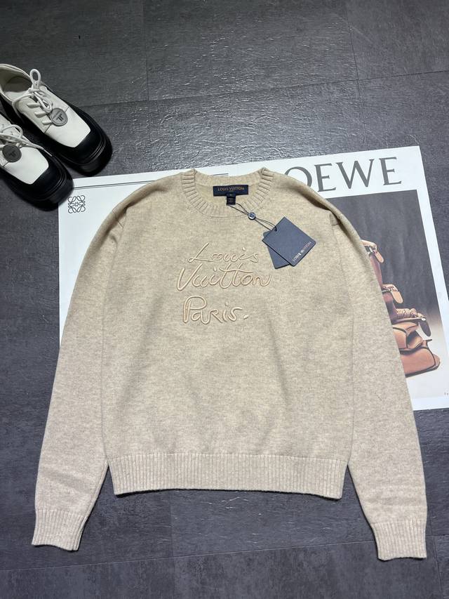 Original L*V Fall/Winter Maillard Color Sweater Now Available! Top-tier version,