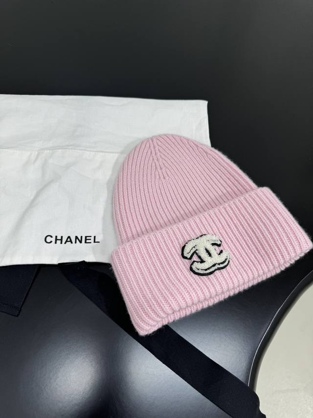 New Chanel Cashmere Beanie/Scarf (2025) Thick Cashmere Knitting, Suitable for Al