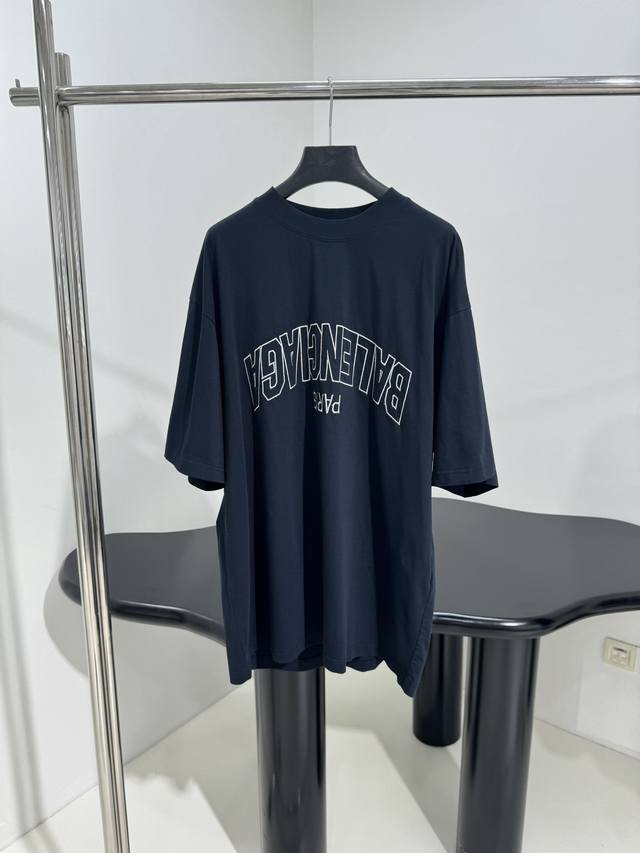 Early Autumn New Arrival Medium Size T-Shirt with Letter Embroidery Custom Dye R
