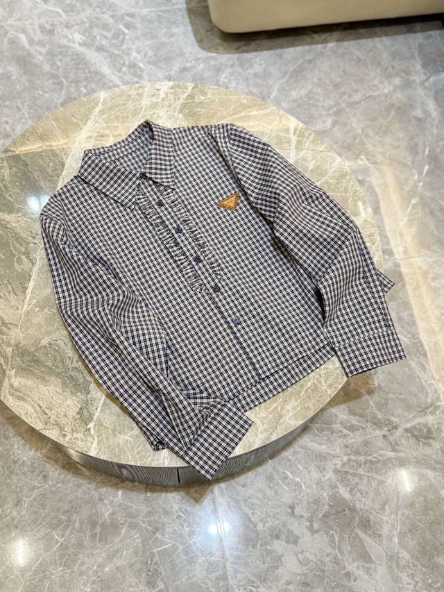 25 Early Autumn New Navy Blue Plaid Shirt, Casual and Stylish, an Essential Item