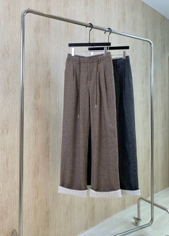 Hot Selling Item - Original Quality Designer Pants* | Drawstring Rolled-Up Casua