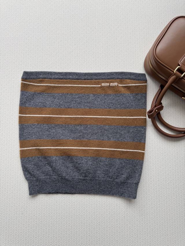 Miumi* 25 Classic Micro-Label Knit Bandeau Tops. Original design! High-quality p