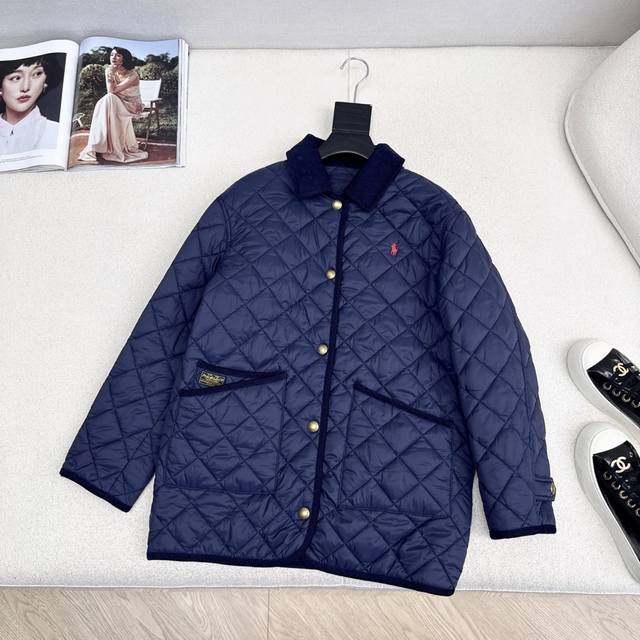 Hot Selling Item Recommendation Rl 25Ss Autumn/Winter Newest Retro High-End Cott