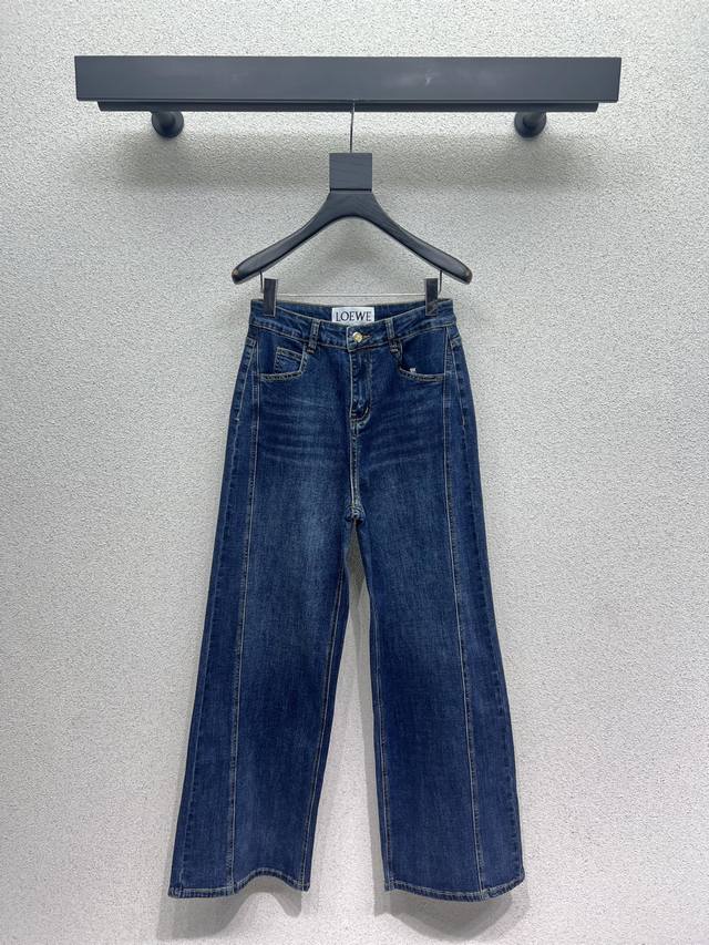 Loewe Straight Leg Jeans - Playful and youthful design elements, full of energy