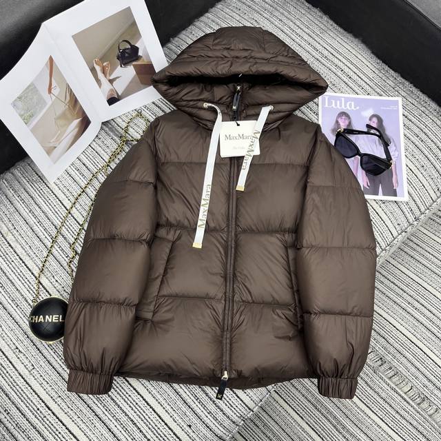 Highly recommend the 2025 early autumn/winter Max* new hooded down jacket, puffe