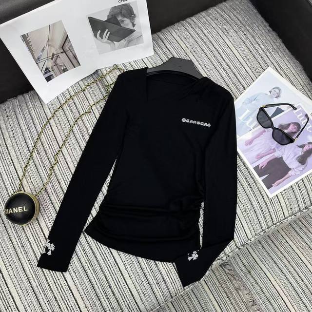 Highly recommend the 2025 Early Autumn Collection Chrome Hearts new rhinestone l