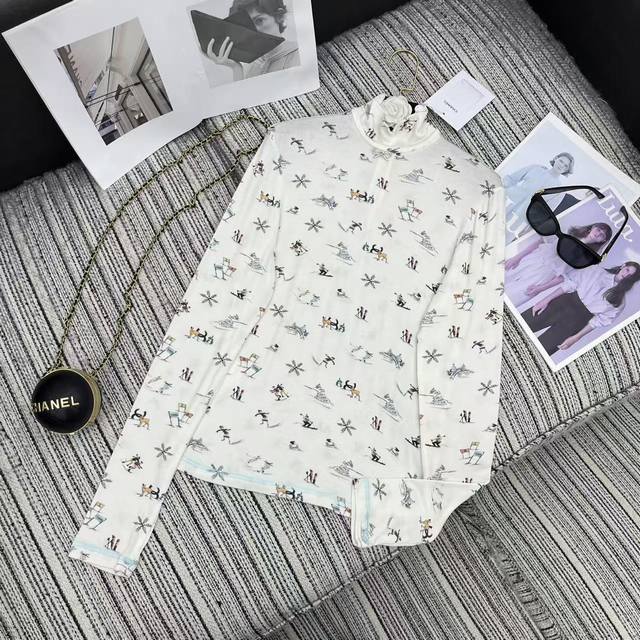 Highly recommend the 2025 Early Autumn Collection Cha* New Ski Series Printed Tu