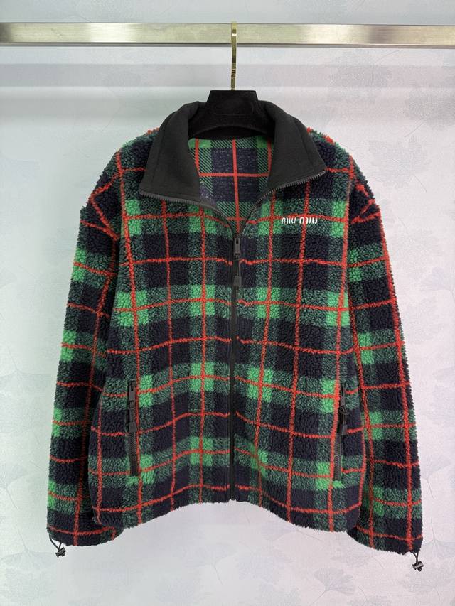 Miu*25 Autumn/Winter Girlish Preppy Style Outfit! Intellectual Chic British Plai