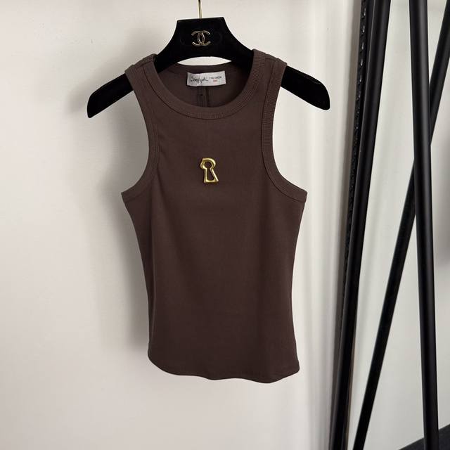 Style No. 20256902 Schiaparelli* New Gold Keyhole Metallic Trim Slim Fit Pure Co