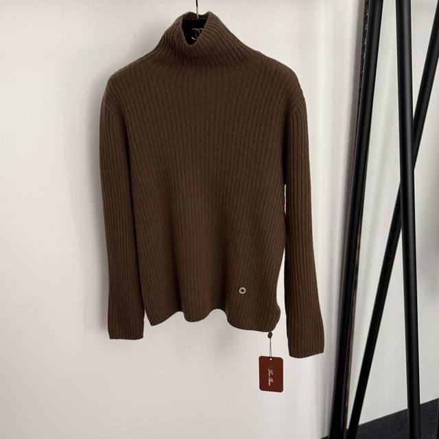 Style No. 20256901 Loro Piana*Lp New Metal Ring Decoration Warm Winter Thick Cas