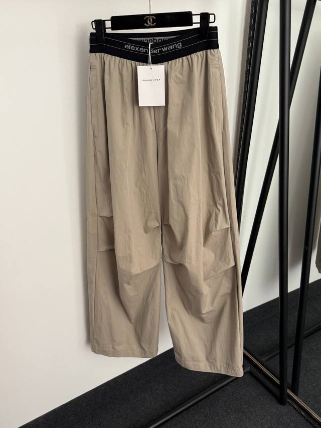 Style No. 20256886 Alexander* New Letter Webbing High-Waisted Casual Cargo Pants