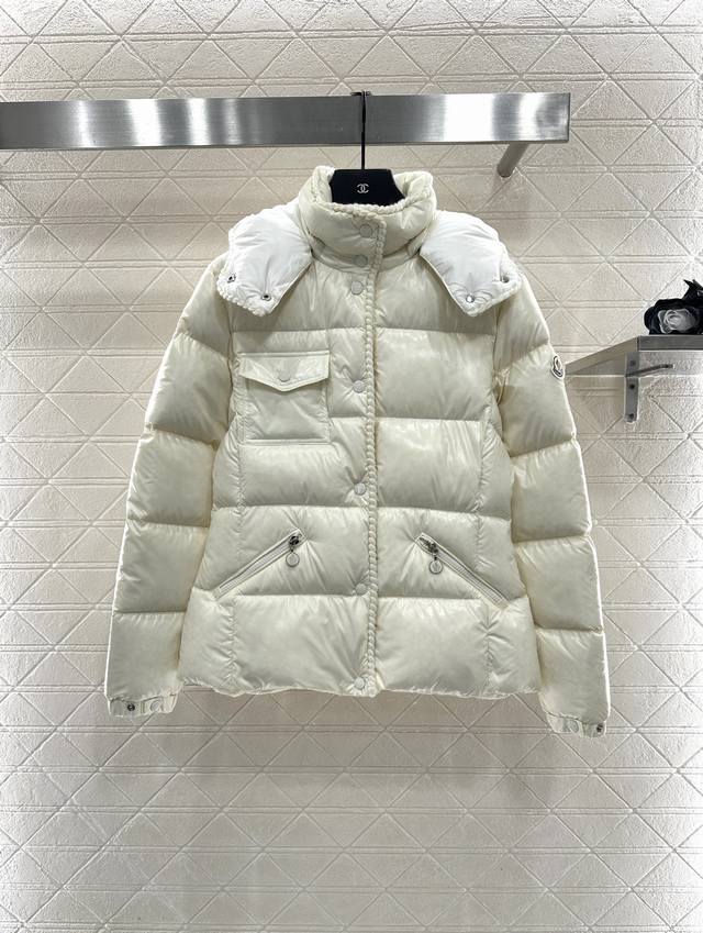 Moncle*2025 New Arrival Hooded Detachable Down Jacket Custom Yb Imported windpro