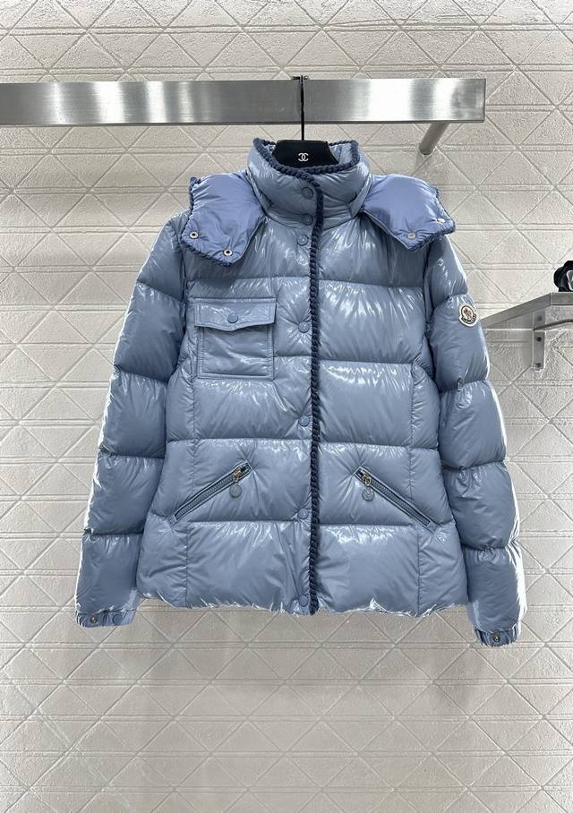 Moncle*2025 New Arrival Hooded Detachable Down Jacket Custom Yb Imported windpro